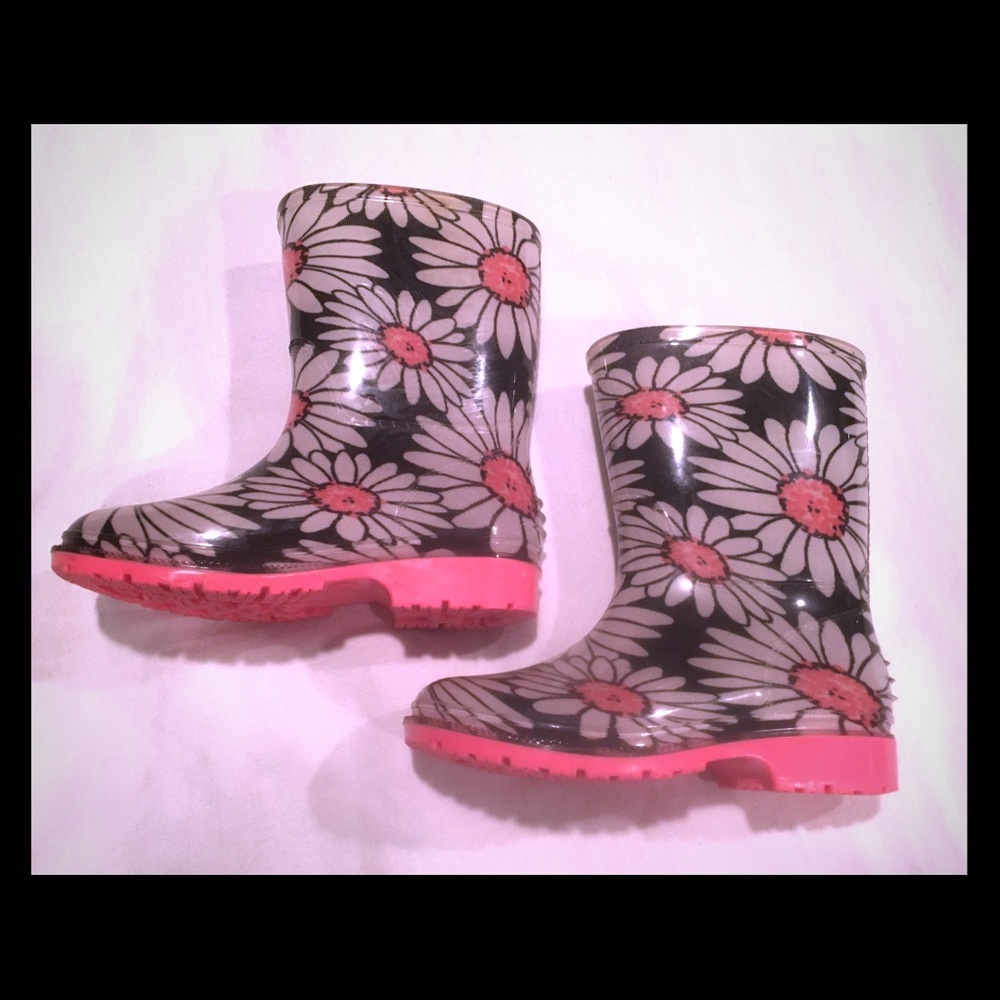 Gymboree rain boots toddler size 7